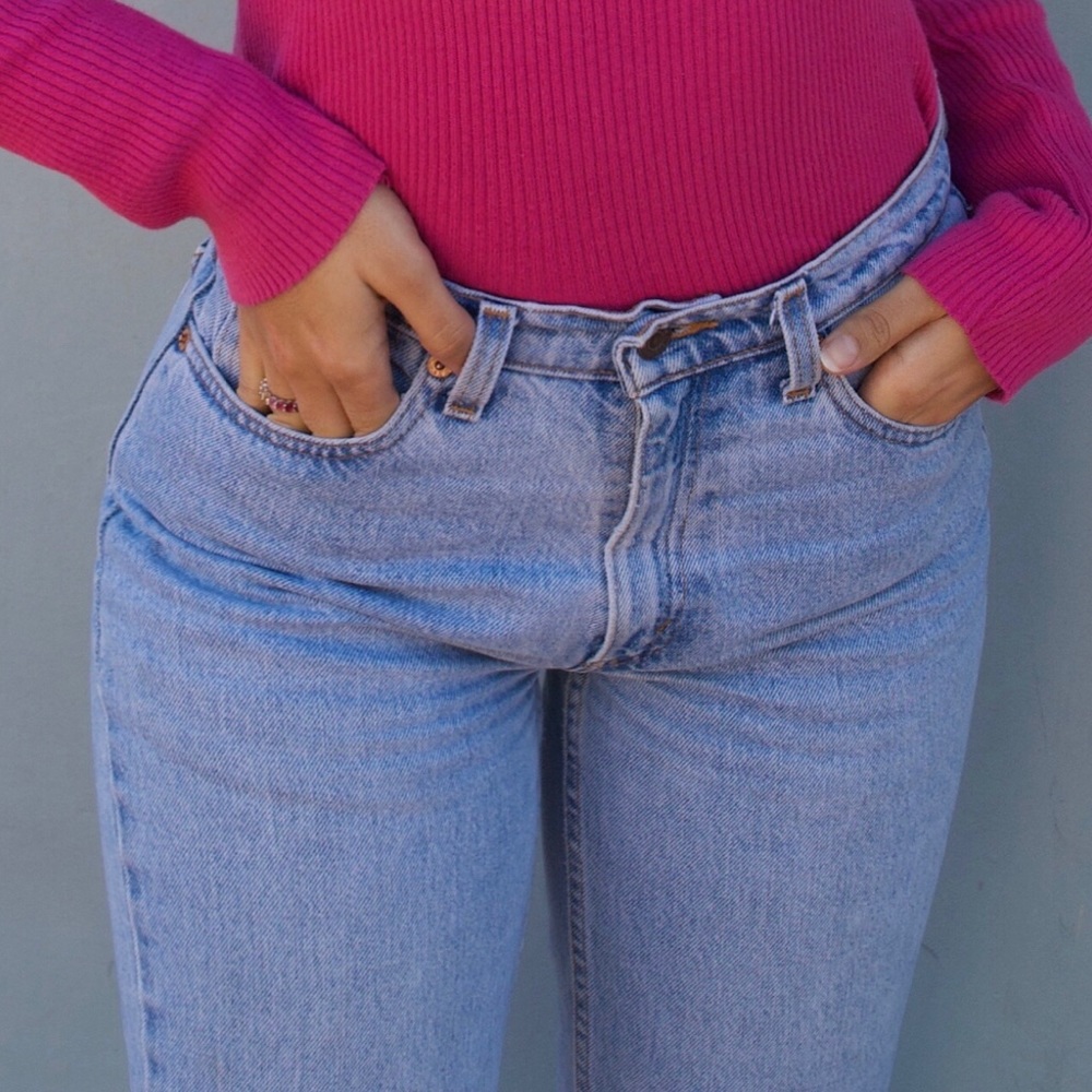High Waisted Vintage Levi 512 Mom Jeans